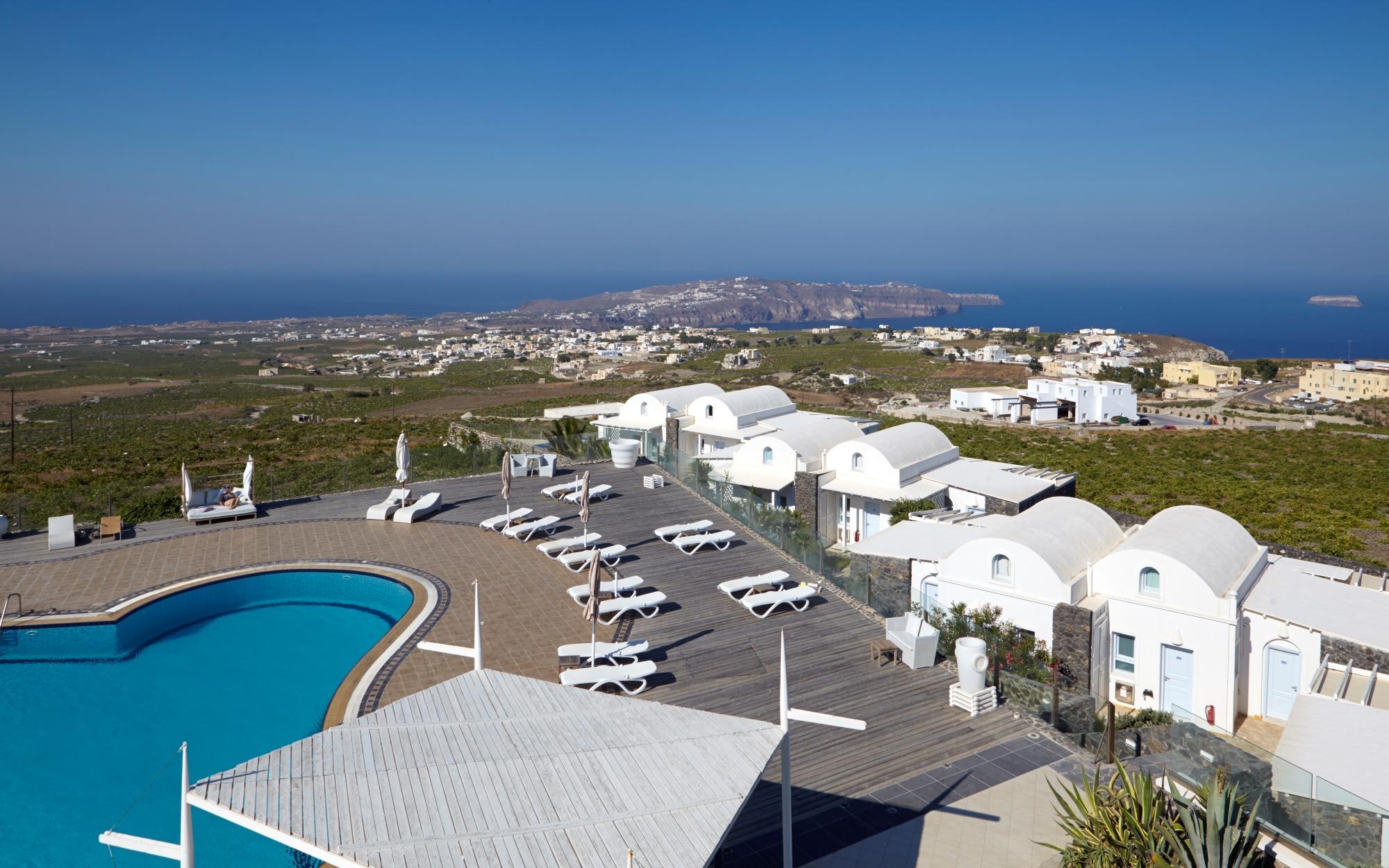 Smy Orizontes&Villas Santorini Pyrgos Kallistis Exterior foto