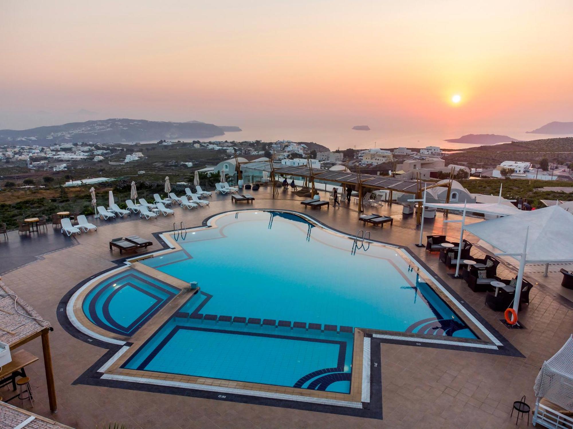 Smy Orizontes&Villas Santorini Pyrgos Kallistis Exterior foto